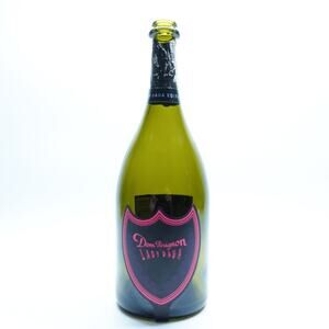 Lady Gaga Dom Perignon Rose Luminous Light Up Empty Bottle 750ml